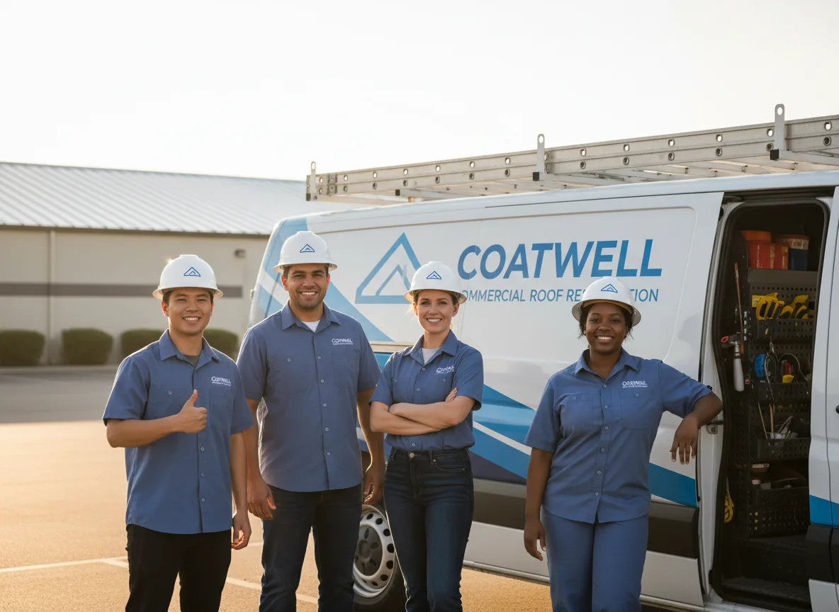 Commercial roof coating company in Hazleton, PA
